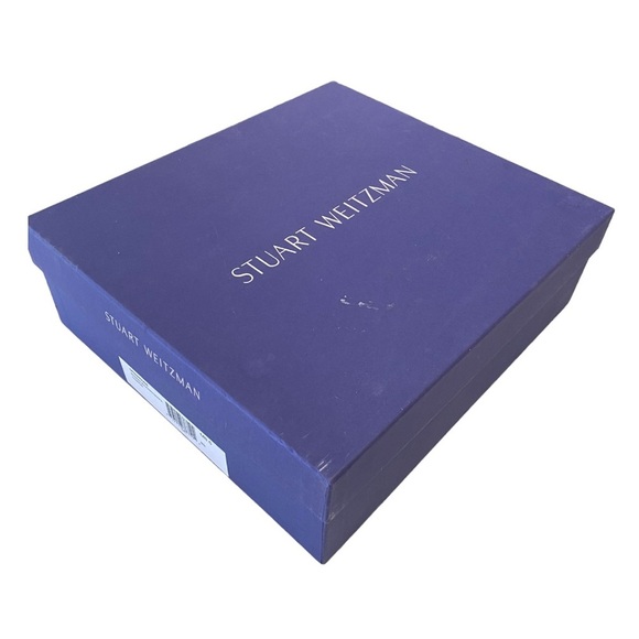 Stuart Weitzman Openhouse String Vecchio Open Toe Heels in Nappa Size 8.5 - Picture 11 of 15